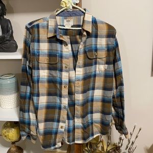 Vans Boys Plaid Shirt